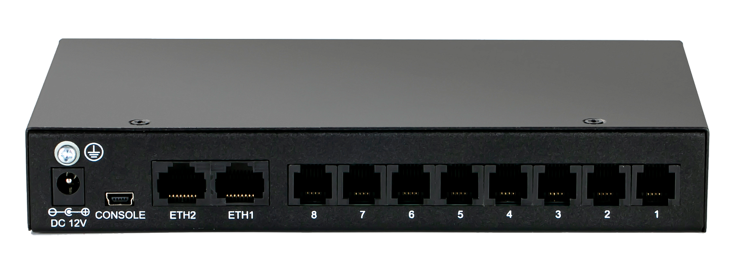 IPmatika IGW800, VoIP-шлюз на 8 портов FXS